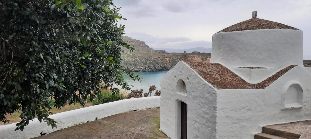 Lindos Luxury Belfry Apartment Luaran gambar