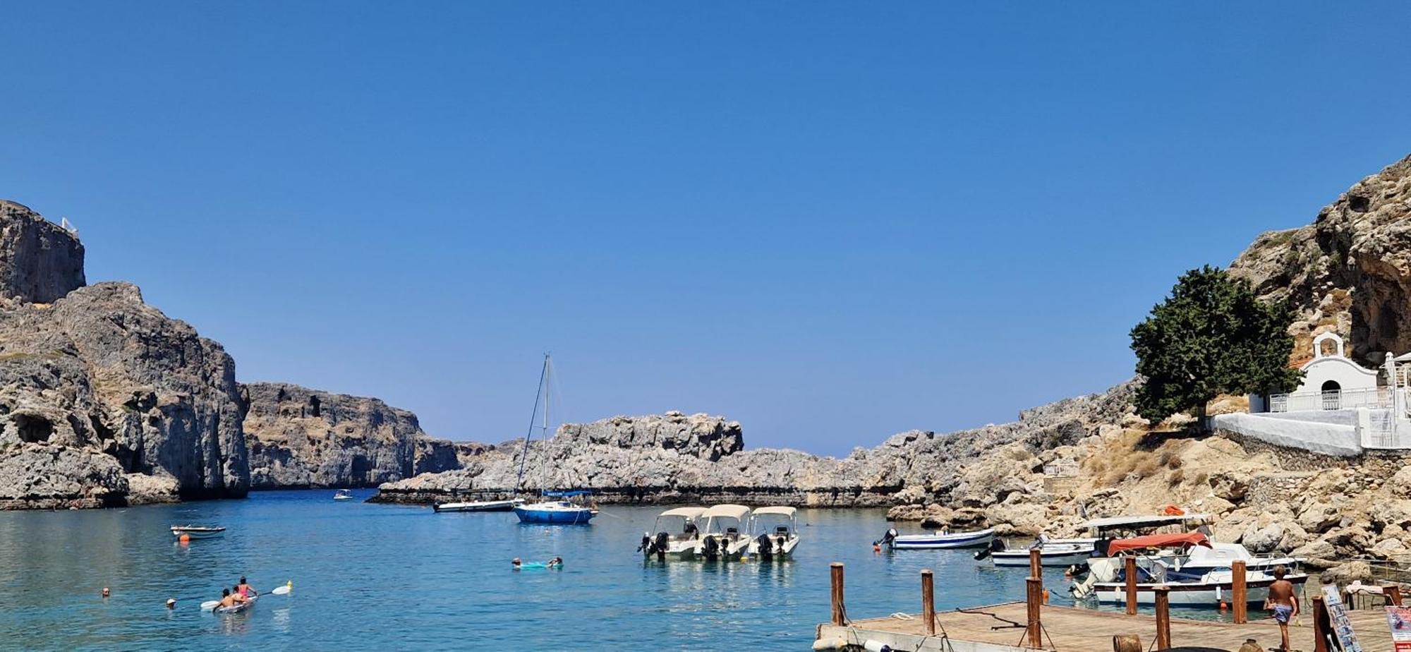 Lindos Luxury Belfry Apartment Luaran gambar